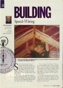 Article in Builders Magazine Article in Builders Magazine